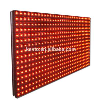 P10 Single Color Led Programmable Scrolling Display Message Sign Board